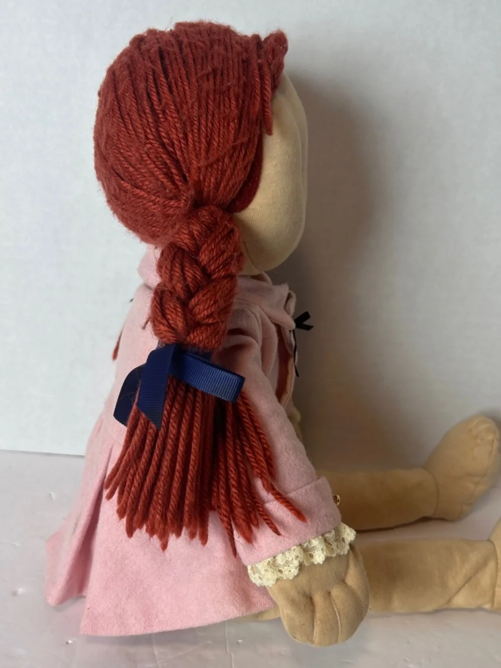 Pottery Barn Kids Paige Girl Doll Discontinued 17'Red hair Poseable Rare